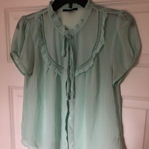 Mint Green Blouse ☘️